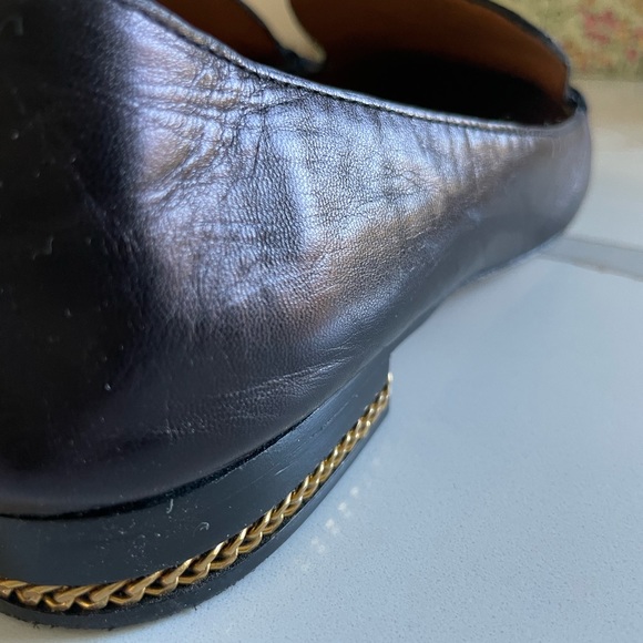 Tory Burch Black Leather Loafers - Picture 10 of 16